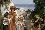 Busy Paintings - Busy Idleness by Isaac Snowman